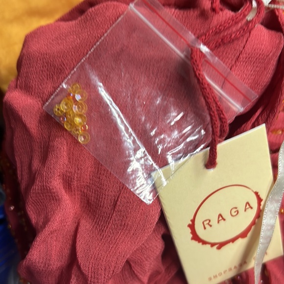 RAGA Be Mine Mini Dress NWT Style# R1719 Coral Halter - Picture 2 of 3